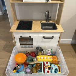 Toy Kitchen + Accessories
