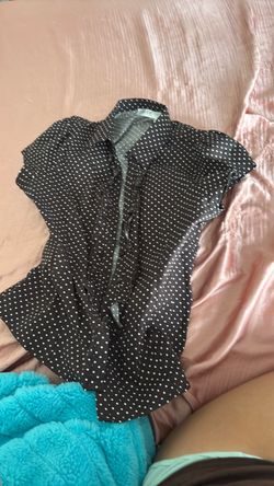 polkadot shirt size S