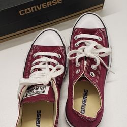 Converse Chuck Taylor All Star Dark Red  Sneakers Sz 7