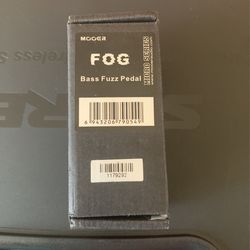 Moore Fog Bass Fuzz Pedal