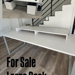 Modern Desk With Matching Lateral Filing cabinet