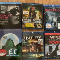 Blu Ray Movies!!! $4 Each!