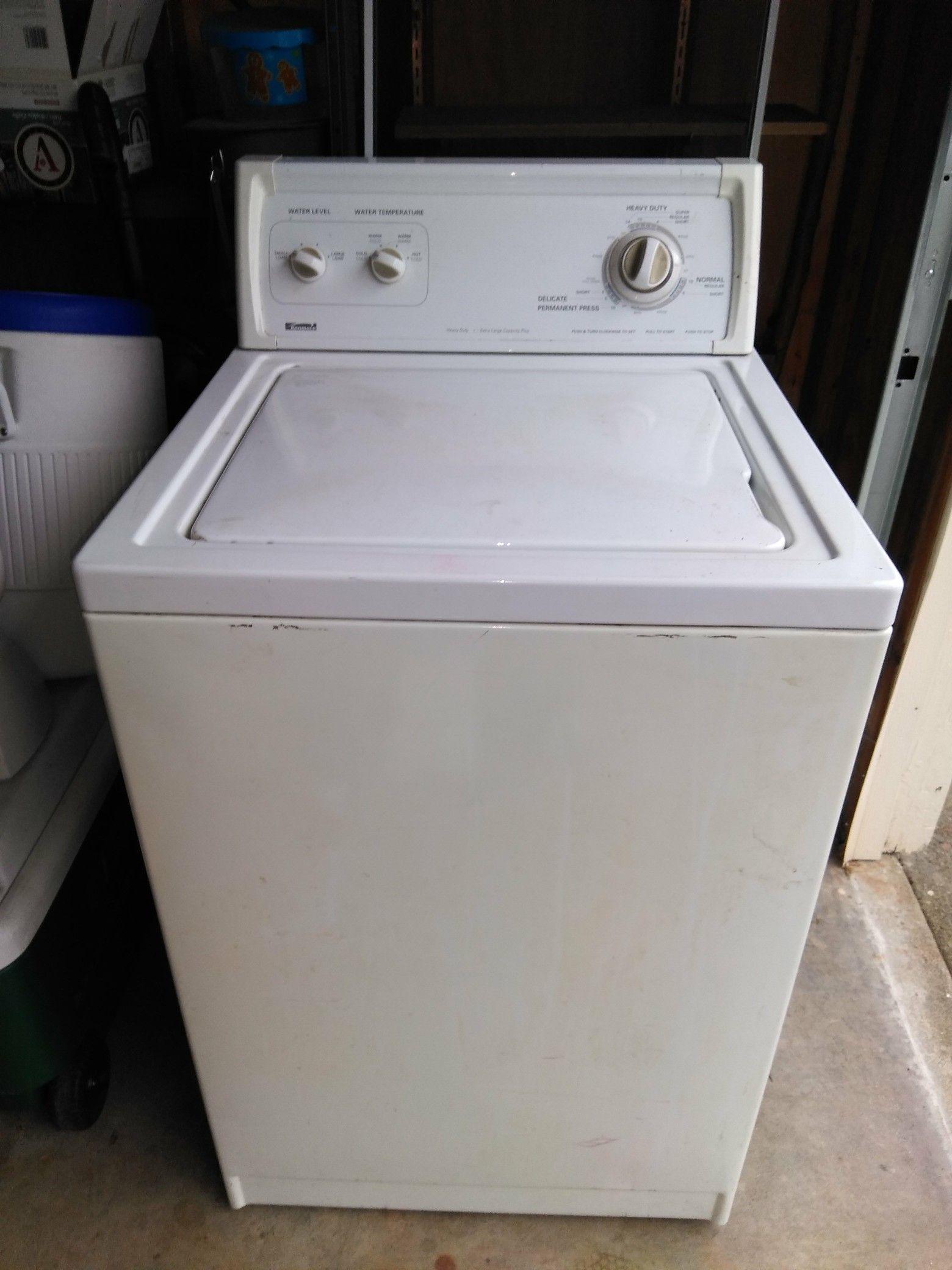 Kenmore Extra large Capacity Washer 100 Series