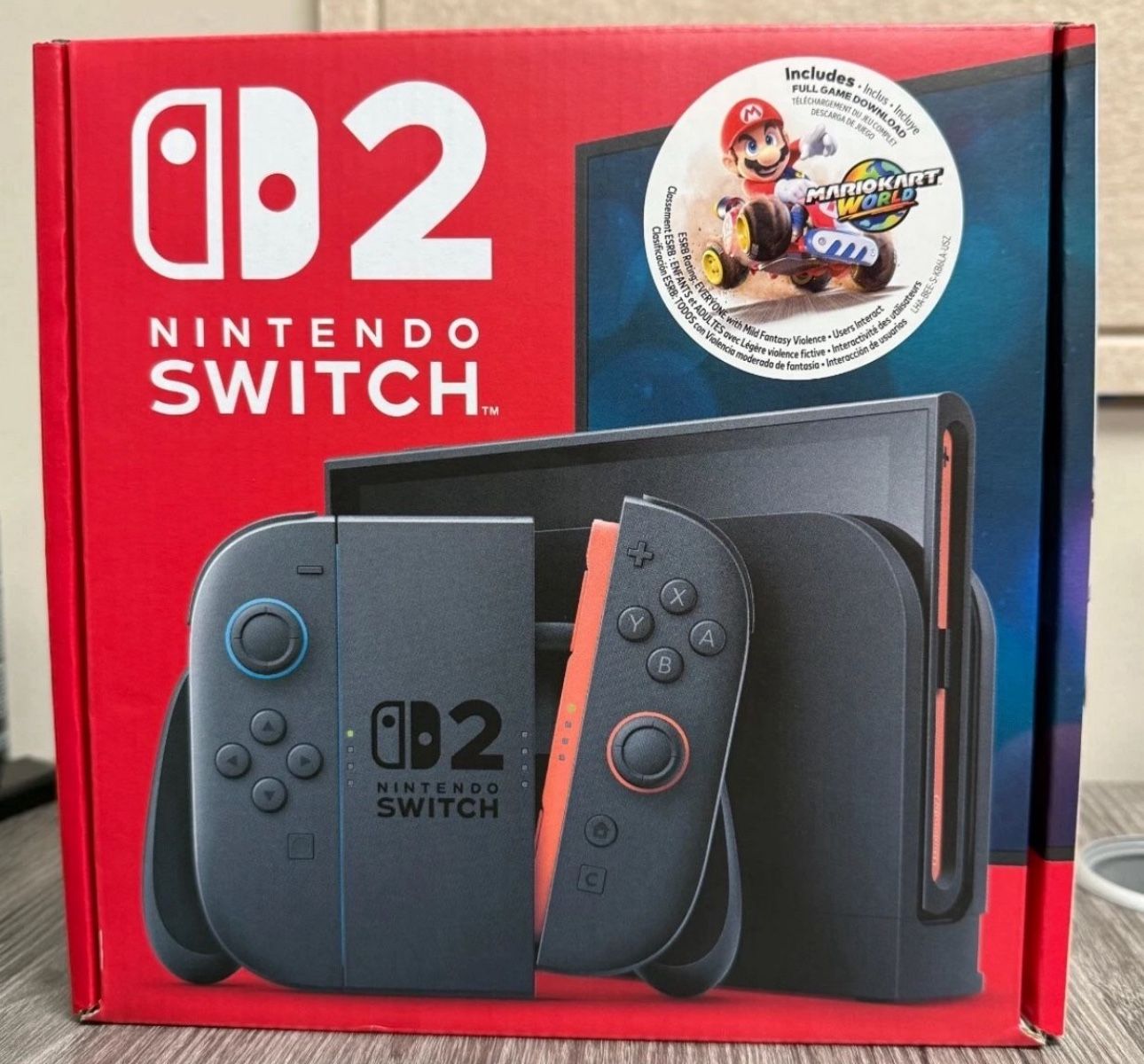 Nintendo Switch 2 - Mario Kart Bundle