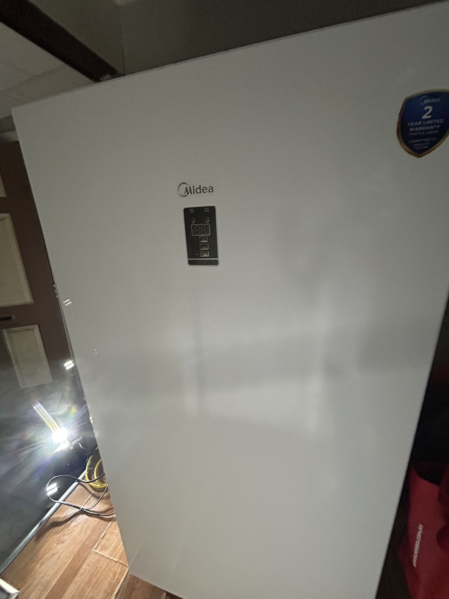Midea Convertible Upright Freezer/Refrigerator 17-cu ft Garage Ready Frost-free Upright Freezer Used Great Condition