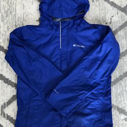 Columbia girls waterproof rain jacket size L (14/16)