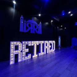 Light Up Letters White Numbers 