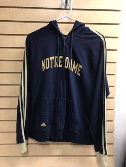 Adidas Notre Dame women's XL hoodie new with tags
