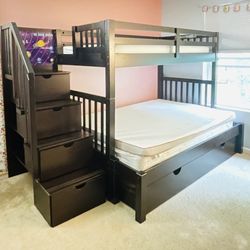 Bunk Bed Wooden 