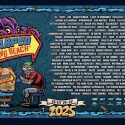 Warped tour GA ticket 
