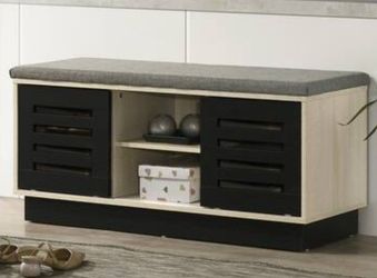 Brett birch shoe bench