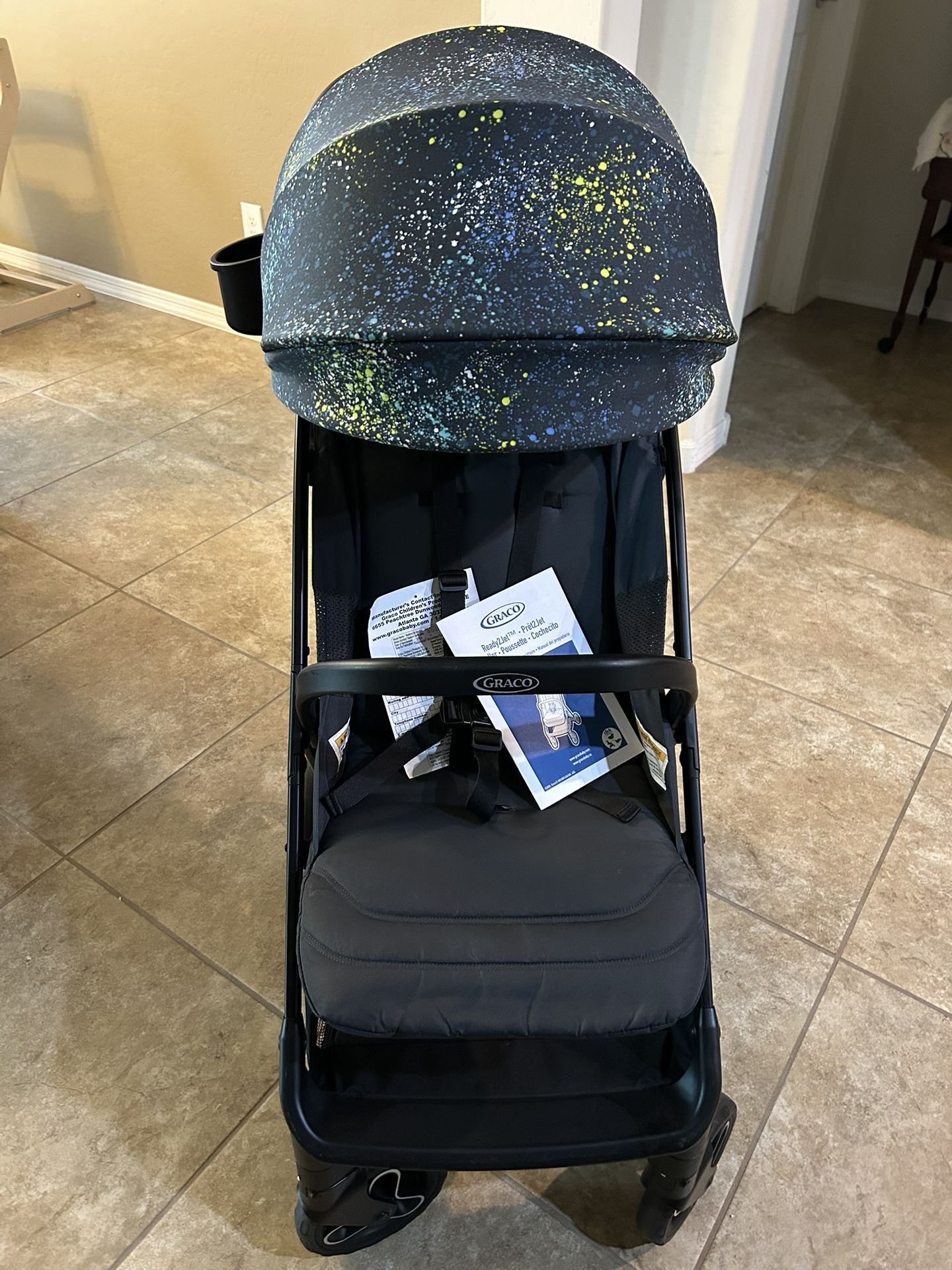 ONLY $85: Ready2Jet Compact Stroller – Overhead Friendly Compact Travel Stroller with Automatic Fold