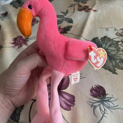 Pinky Beanie Baby 🦩 . Excellent Condition