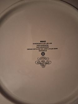 Fancy Christmas plates