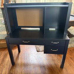 Potter Barn Kids Camp Storage Desk with Hutch