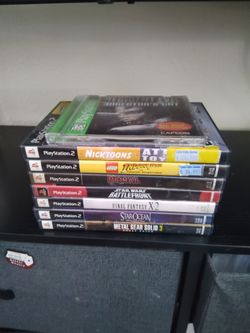 PS2 Game Lot – 8 Games (Please Check Description)