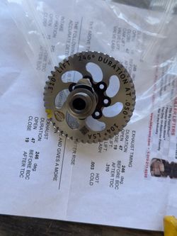 Custom billet 310 cam for predator 212 non-hemi