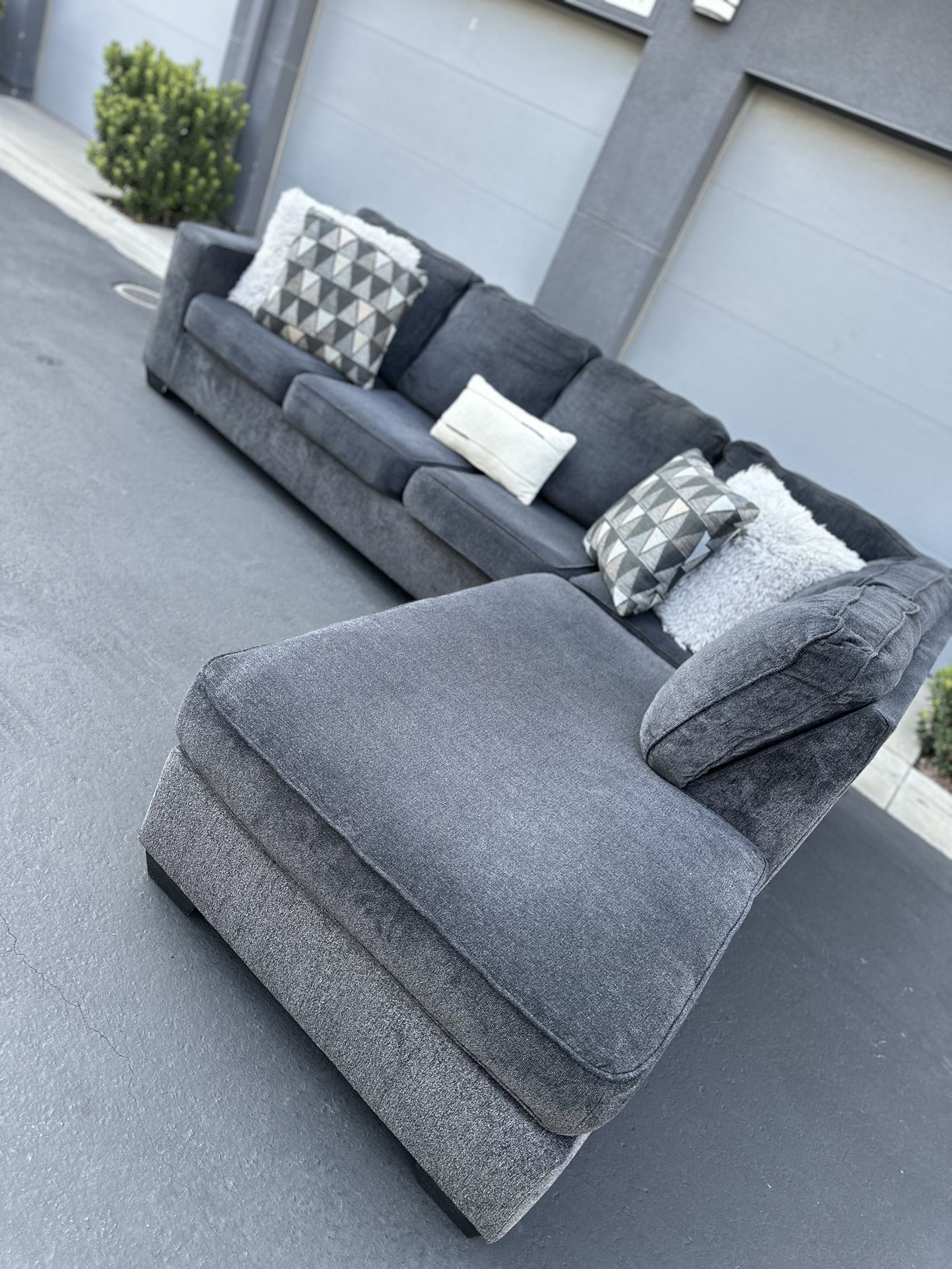 Grey Sectional Couch