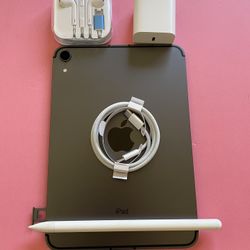 Apple Ipad Mini 6th Generation (2021/ 8.3” Liquid Retina ) 64GB WiFi + cellular (5G Unlocked) with pen, case & Accessories (256GB $569) 