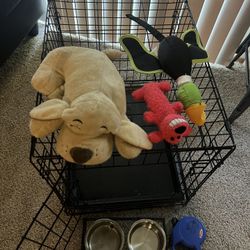 Dog Cage And Accessories 