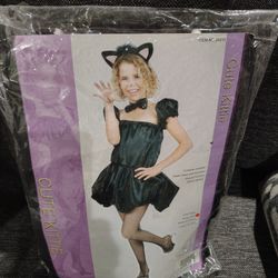 Kittie Costume For Kids Size Small 4-6