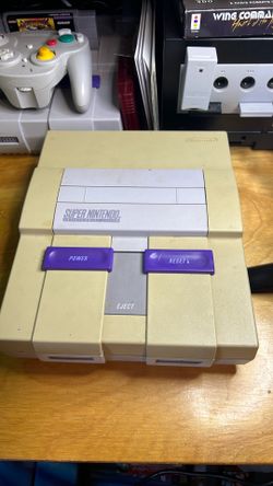 Super Nintendo console