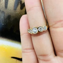 14k Diamond Ring 