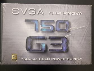 EVGA SuperNova 750G3 Power Supply. 750 Watts