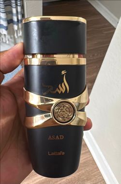 Lattafa Perfumes Asad for Unisex Eau de Parfum Spray, 3.4 Ounce