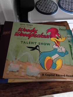 Vintage read along Woody woodpecker