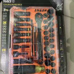 Klein Tools Pass Through Socket Set Flip Socket Set 