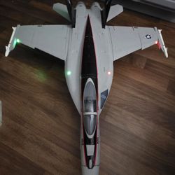F18 Rc Jet Airplane With 90mm Edf And Thrust VECTORING! 