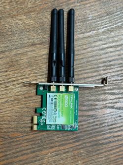 Wireless dual band pci express adapter