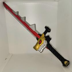 Power Rangers Dino Fury plastic play sword 