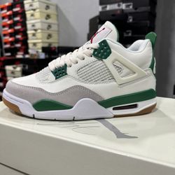 Air Jordan 4’s " Pine Greens "