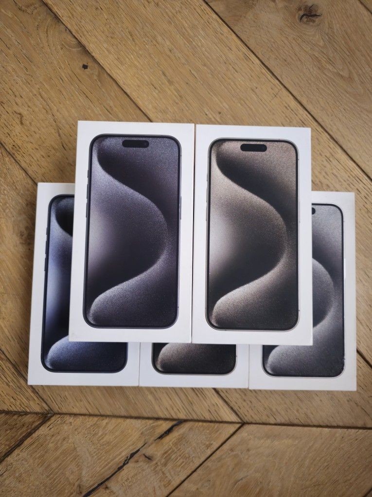 Brand new unlocked Apple iPhone 15 Pro 1TB