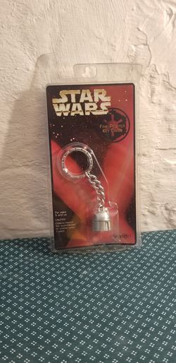 Star Wars Fine Pewter Key Chain Boba Fett Helmet Rawcliffe