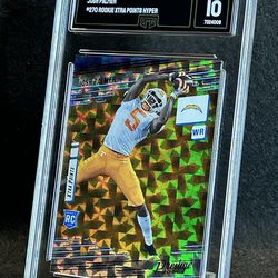 2021 Prestige 💥 Josh Palmer 💥 Rookie Xtra Points Hyper GMA 10 💎 Mint - Los Angeles Chargers / Buffalo Bills