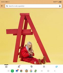 Billie Elish don't smile at me vinyl