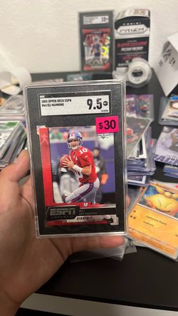 Eli Manning graded card