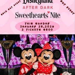 sweethearts nite disneyland