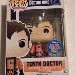 Funko Pop Doctor Who Tenth Doctor #234 New York Comic Con Limited Edition 