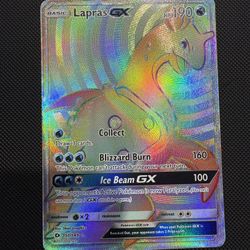 Lapras Gx Secret Rare Sun & Moon 