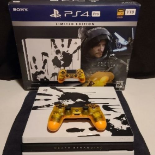 PlayStation 4 Pro 1TB Limited Edition Console - Death Stranding