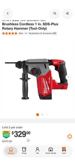 Milwaukee rotary hammer