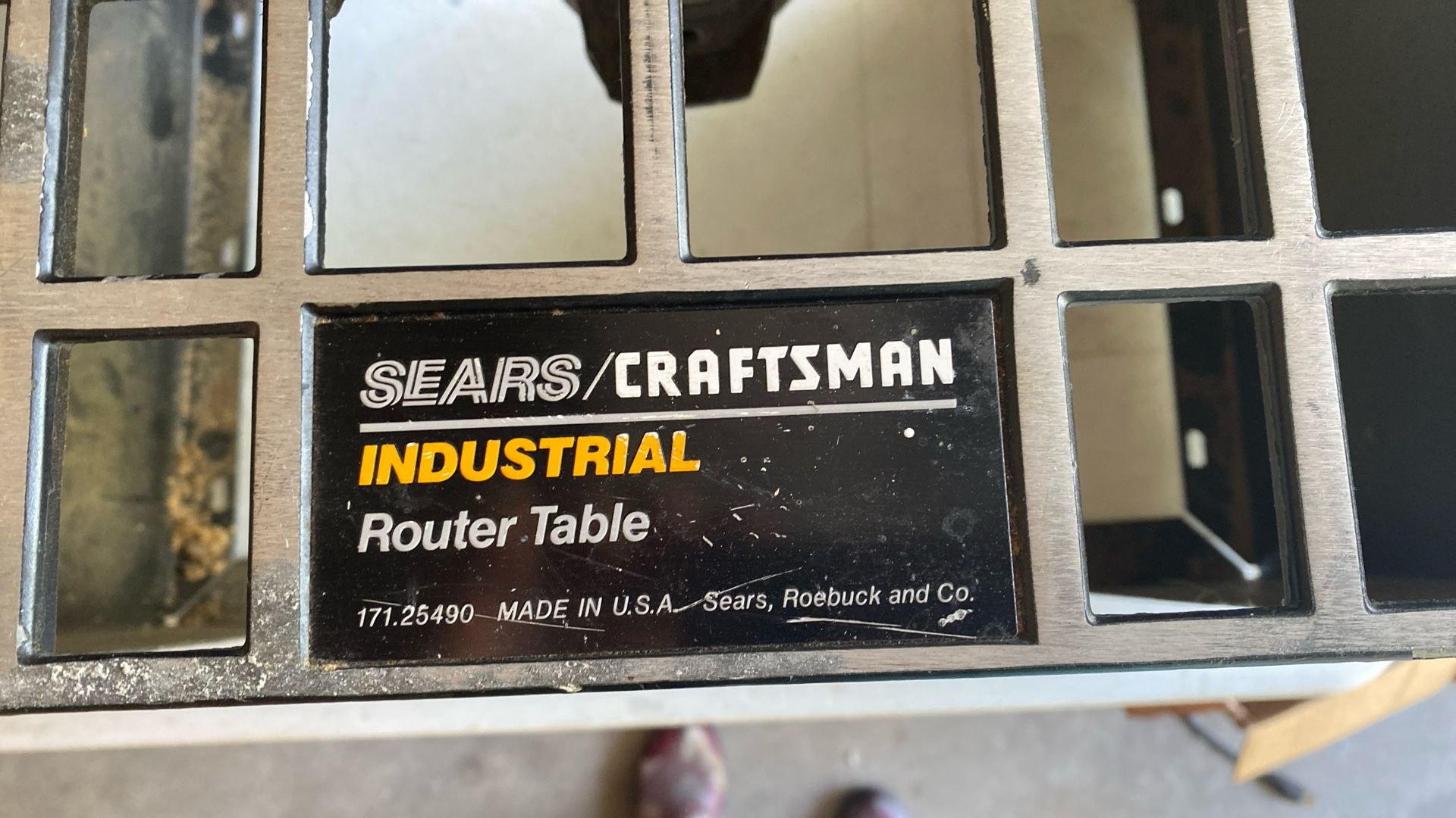 Craftsman Industrial Router Table