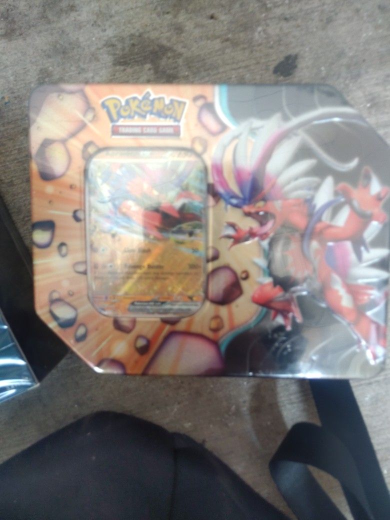 Pokemon Cards Tin Hmu