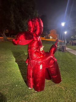 Red Balloon Halloween Costume Adult