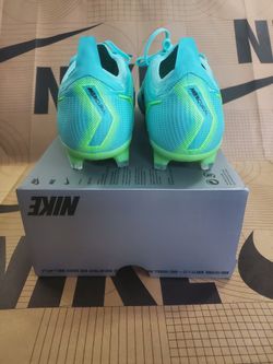 Size 13 - Nike Mercurial Vapor 14 Elite FG Dynamic Turquoise Lime Glow