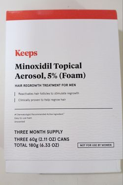 KEEPS Hair Regrowth Foam 